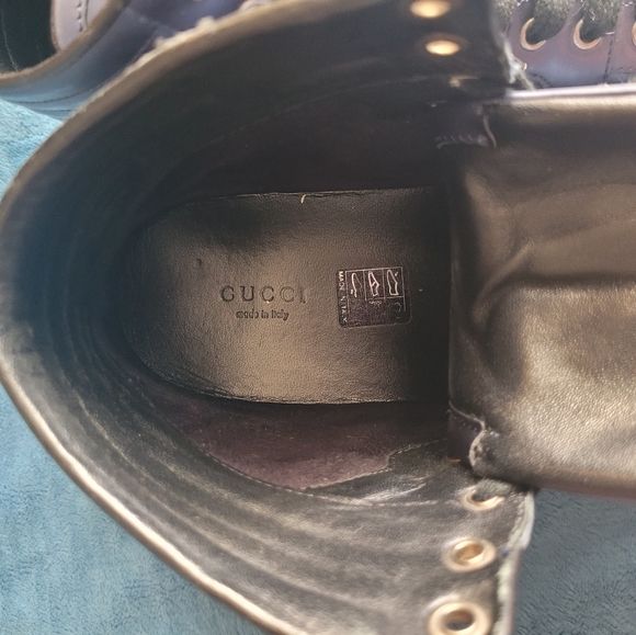 ❌️❎️SALE❎️❌️ ✨️🖤 GUCCI  mens sneakers black SHOES SIZE (42/9-9.5) ✨️🖤 - Picture 10 of 12
